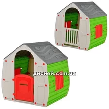 Детский игровой домик 10-561, MAGICAL HOUSE, серо-зеленый